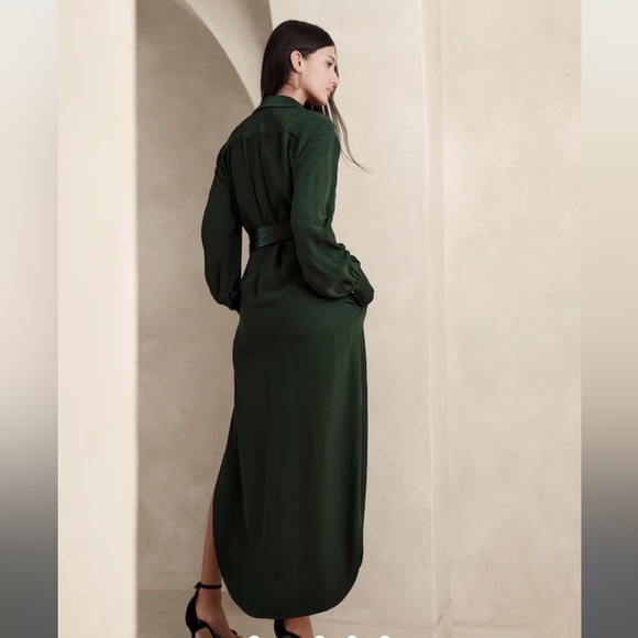 NWT BANANA REPUBLIC FELISA MIDI SHIRTDRESS‎ - Picture 2 of 4